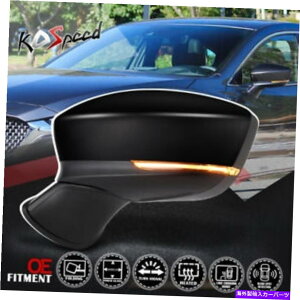 US~[ 17-20}c_6̂߂̍hCo[TCh̉M܂肽܂ꂽ܂肽ݎiF̃hA~[ Left Driver Side Powered Heated Folding Rear View Door Mirror for 17-20 Mazda 6