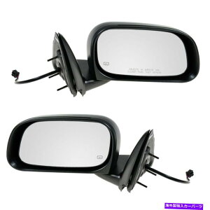 US~[ 05-11_R^sbNAbvgbNpTRQ 6 "x 9"p[M܂肽ݐ܂肽݃TCh~[Zbg TRQ 6" x 9" Power Heated Folding Side Mirror Set for 05-11 Dakota Pickup Truck