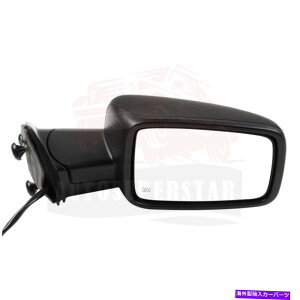 US~[ 1 x RHp[M^[VOi}jA1500̃ubNT[tFX~[ 1 x RH Power Heated Turn Signal Manual Fold Black Surface Mirror For Ram 1500