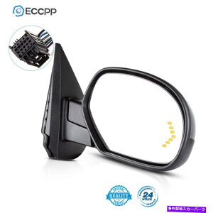 US~[ 07-14V{[GMCp̃p[tH[hM܂̏q~[ Power Fold Memory Heated Puddle Light Passenger Mirror For 07-14 Chevrolet GMC