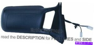 US�~���[ �T�C�h�~���[SAAB 9000 CS 1993-1998�d�C�E Side Mirror Saab 9000 Cs 1993-1998 Electric Thermal Right