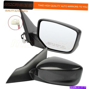 US~[ 2013-2017̃~]z_AR[hLHRHTChubNtHtH[p[~[ MIROZO For 2013-2017 HONDA ACCORD LH & RH Side Black Foldaway Power Mirrors
