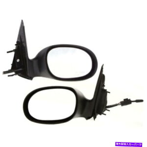 USミラー クライスラーPTクルーザー2001-2008ドアミラードライバーと助手席側|ペア For Chrysler PT Cruiser 2001-2008 Door Mirror Driver and Passenger Side | Pair