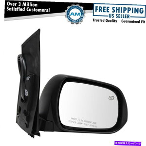 USミラー サイドビュードアミラーは、トヨタシエナヴァンのRHに合うように加熱された塗料 Side View Door Mirror Power Heated Paint to Match RH for Toyota Sienna Van New
