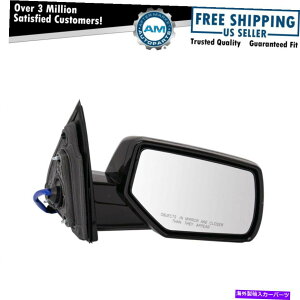 US~[ ~[p[Mꂽ炩ȃubNptH[}XLbvqErh for GM SUV Mirror Power Heated Smooth Black Performance Cap Passenger Right RH for GM SUV
