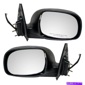 US~[ ZRCASR5ch_uLu̐VyAZbgp[TChr[~[AZu New Pair Set Power Side View Mirror Assembly for Sequoia SR5 Tundra Double Cab