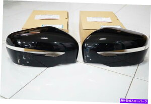 US�~���[ �y�A�{���̃T�C�h�~���[�J�o�[NavaraNP300 D23 2015-18 Black Edition�V���[�Y PAIR GENUINE SIDE MIRROR COVER NAVARA NP300 D23 2015-18 BLACK EDITION SERIES�y���s�A���i�z