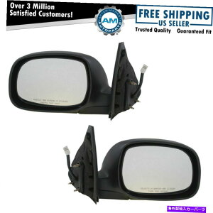 US~[ Tundra Sequoia Pickup Truckp̓d͉M܂肽ݐ܂肽݋yAZbg Power Heated Folding Side Mirrors Pair Set for Tundra Sequoia Pickup Truck