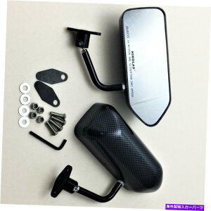 US~[ F1J[{t@Co[bN[XTCh~[̓VrbNv[hS2000 NSX RSXɓK܂ F1 Carbon Fiber Look Racing Side Mirrors Fits Civic Prelude S2000 NSX RSX