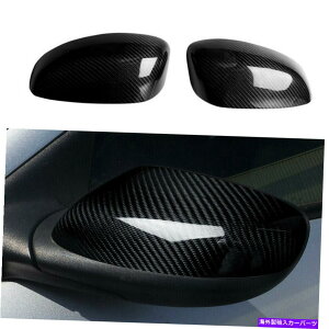 US~[ 2003N2011Ñ}c_RX-8̖{̃J[{t@Co[J[TCh~[Jo[Lbv Real Carbon Fiber Car Side Mirror Cover Caps For 2003-2011 Mazda RX-8