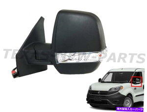US�~���[ �t�B�b�g2015-2021�����v���}�X�^�[�V�e�B�T�C�h���A�r���[�~���[���h���C�o�[�p���[LH Fits 2015-2021 Ram Promaster City Side Rear View Mirror Left Driver Power LH�y���s�A���i�z