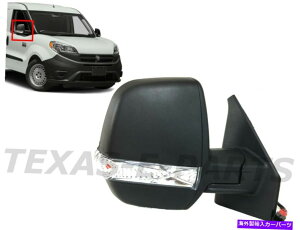 USミラー 新しいフィット2015-2021ラムプロマスターシティ右正面玄関側のリアビューミラー New Fits 2015-2021 Ram Promaster City Right Front Door Side Rear View Mirror