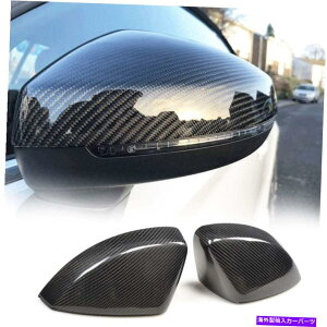 US~[ J[{t@Co[TCh~[́AAEfBA3 / A3XC / S3 / RS3 8ṼLbvJo[Ă܂ Carbon Fiber Side Mirror Covers Cap For Audi A3 / A3 Sline / S3 / RS3 8V Replace