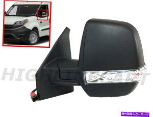 US�~���[ 2015-2021 RAM PROMASTERCITY���O�ʌ㕔�r���[�~���[���M�d�� For 2015-2021 Ram Promaster City Left Front Side Rear View Mirror Heated Power�y���s�A���i�z