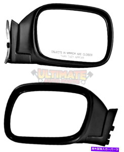 US~[ TChr[~[}jAyA97-01W[v`FL[XJ Side View Mirrors Manual Pair Right Left for 97-01 Jeep Cherokee XJ