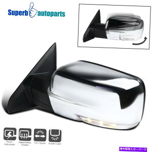 US~[ tBbg2009-2012 RAM 1500p[TCh~[XCo[Jo[/MM Fits 2009-2012 Ram 1500 Left Power Side Mirror Sliver Cover w/ Heated & signal