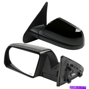 US~[ 07-16g^chubNp[MTCh}jAtH[h1 xyA~[ 1 X Pair of Mirrors For 07-16 Toyota Tundra Black Power Heated Side Manual Fold