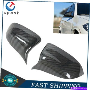 US~[ E+TCh~[Lbv́A2015N2016-18 BMW x5 x6ɓKĂ܂B Right+Left Side Mirror Caps Replacement-M Style Fit For 2015 2016-18 BMW X5 X6