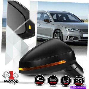 US~[ [E] 17-19AEfBA4/S4̏q̃p[+MM܂肽ݎ~[ [Right] Passenger Side Power+Heated Signal Foldable Mirror for 17-19 Audi A4/S4
