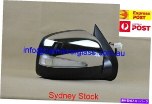 US~[ Isuzu D-Max 2006-2012̐VhA~[EiNAp[tH[ht NEW DOOR MIRROR FOR ISUZU D-MAX 2006-2012 RIGHT SIDE (CHROME,With Power Fold