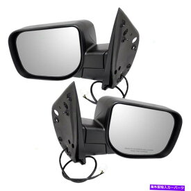 USミラー インフィニティ日産SUVピックアップトラック用の新しいペアパワーサイドミラーグラスハウジング New Pair Power Side Mirror Glass Housing for Infiniti Nissan SUV Pickup Truck