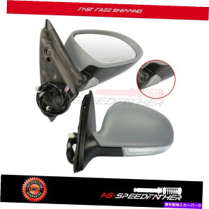 US~[ 2005N2010NɉMꂽp[tHNX[QWFb^5Ẽ~[vC~O Power Heated For 2005-2010 Volkswagen JETTA 5 Left&Right Side Mirrors Primed