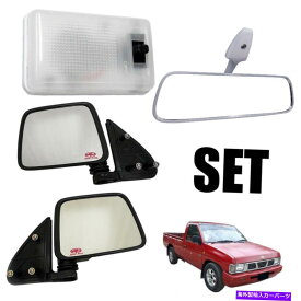 USミラー ミラーサイドインテリアリアビュー日産ナバラのドームライトD21ピックアップユーテ Mirror Side Interior Rear View Dome Light For Nissan Navara D21 Pickup UTE