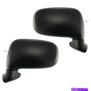 US�~���[ 2 LH��RH�T�C�h�̔���M�p���[�~���[�t�B�b�g1991-1997�g���^�v���r�A�̐V�����Z�b�g New Set of 2 LH & RH Side Non-Heated Power Mirror Fits 1991-1997 Toyota Previa