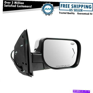 US~[ ~[p[M^[v[hCgNQX56 ARMADATAN̂߂ɉE Mirror Power Heated Memory Turn Puddle Light Chrome Right for QX56 Armada Titan