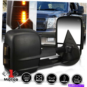 US~[ [yA] 07-14VG/[R/GXJ[hp̃p[+MLEDMTCh~[ [Pair]Power+Heated LED Signal Towing Side Mirror for 07-14 Sierra/Yukon/Escalade