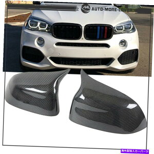 US~[ 15-18 BMW x5 x5 x5 factment-mX^CTCh~[Jo[LbvJ[{t@Co[ɓK܂ Fit For 15-18 BMW X5 X6 Replacement-M Style Side Mirror Cover Caps Carbon Fiber