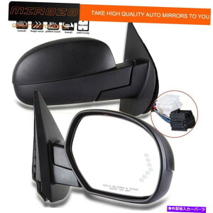 US~[ 2007-2013V{[GMC̃~]RH~[p[tH[hM܂M MIROZO RH Mirror Power Fold Heated Puddle Signal Memory For 2007-2013 Chevy GMC