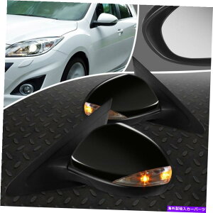 US~[ 10-13̃}c_3yAOEX^Cp[+^[MTChhA~[+E FOR 10-13 MAZDA 3 PAIR OE STYLE POWERED+TURN SIGNAL SIDE DOOR MIRROR LEFT+RIGHT