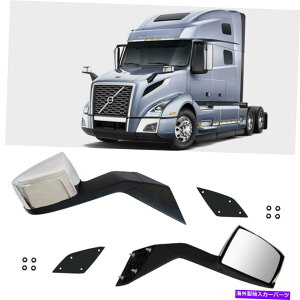 US~[ Volvo VNLubNt[h~[yAE2004-2017i82361058uj Volvo VNL Black Hood Mirror PAIR Left Right Side 2004 - 2017 (Replaces 82361058)