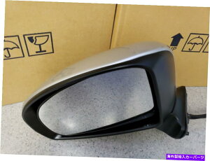 US~[ VVo[~[̓g^vEXv 2012-17hCo[LTp[q[g}jAtH[hɓK܂ NEW SILVER Mirror Fits TOYOTA PRIUS V 2012-17 Driver Lt Power-Heated-Manual Fold