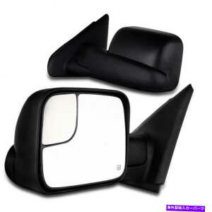 US~[ 2002N2003N2009ÑyA_bWRAM 1500 2500 3500p[MgE~[tH[h Pair For 2002 2003-2009 Dodge RAM 1500 2500 3500 Power Heated Tow Mirrors Fold