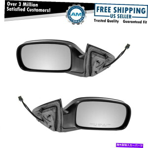 US�~���[ ���M���ꂽ�p���[�u���b�N�T�C�h�~���[LH/RH�y�A�p�V�t�B�J�p�Z�b�g Heated Power Black Side Mirror LH/RH Pair Set for Pacifica