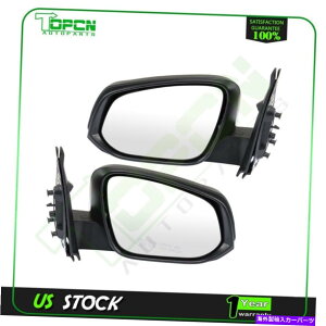 US~[ 2016-2018̃g^^R}p[q[g~[ubN}jAtH[hiLH+RHjTCh For 2016-2018 Toyota Tacoma Power Heated Mirrors Black Manual Fold (LH+RH)Side