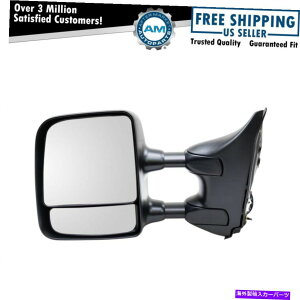 US�~���[ �T�C�h�~���[�p���[���M�������N����������h���C�o�[��04-15�^�C�^���̂��߂�LH������܂��� Side Mirror Power Heated Memory Chrome Towing Driver Left LH for 04-15 Titan�y���s�A���i�z