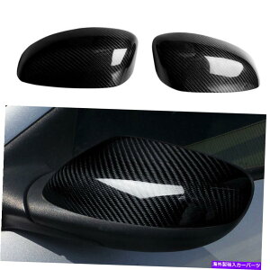 US~[ 2003N2011Ñ}c_RX-8̖{̃J[{t@Co[TCh~[Jo[Lbv Pair Real Carbon Fiber Car Side Mirror Cover Caps For 2003-2011 Mazda RX-8