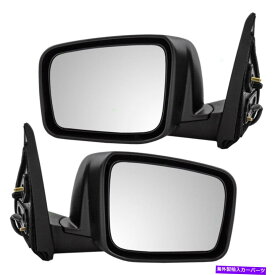 USミラー 08-13のために加熱された新しいペアパワーサイドビューミラー＆14-15選択 New Pair Power Side View Mirror Heated for 08-13 Nissan Rogue & 14-15 Select