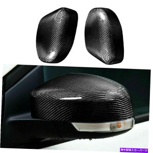 US~[ yAAJ[{t@Co[J[hATCh~[Jo[Jo[2015-2020tH[htH[JX Pair Real Carbon Fiber Car Door Side Mirror Cover Cap For 2015-2020 Ford Focus