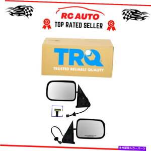 US~[ RAMsbNAbvgbNpTRQp[TChr[~[EyA TRQ Power Side View Mirrors Chrome Left & Right Pair for Ram Pickup Truck