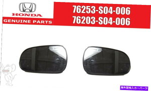 US�~���[ �z���_�V�r�b�NEK4/9 Type-R SIR�{���̃h�A�T�C�h�~���[�����Y�Z�b�gOEM HONDA CIVIC EK4/9 TYPE-R SIR GENUINE Door Side Mirror Lens Set OEM�y���s�A���i�z