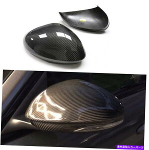 US~[ Alfa Romeo Giulia QuadrifogliõJ[{t@Co[J[TChobN~[Lbv Carbon Fiber Car Side Rearview Mirror Caps For Alfa Romeo Giulia Quadrifoglio