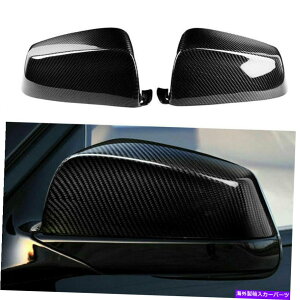 US~[ BMW 5 6 7V[YF01 F06 F07̖{̃J[{t@Co[J[TCh~[Jo[Lbv Real Carbon Fiber Car Side Mirror Cover Caps For BMW 5 6 7 Series F01 F06 F07