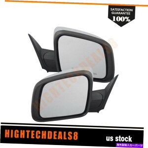 US~[ Chrome Left+ETCh~[́A2014IDodgeDurango̎蓮Ő܂肽݂܂ Chrome Left+Right Side Mirrors Power Manually Fold For 2014-On Dodge Durango