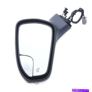 US~[ p[~[hCo[TCh}jAtH[ht[W2013-2016 UŜ߂ɓh\ Left Power Mirror Driver Side Manual Fold Paintable For Ford Fusion 2013-2016 US
