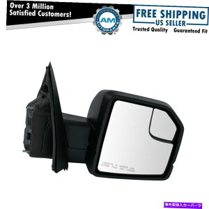 US~[ Xv^[KXt~[}jAF150pTEMPZT[̃eNX`[RH Mirror Manual with Spotter Glass Textured RH for F150 with Temp Sensor New