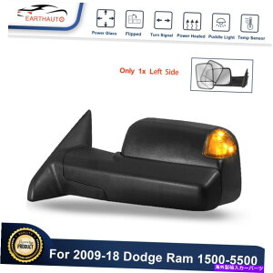 US~[ Driver Side Tow Mirror Power RAM 1500 2500 3500p̉MM܂ Driver Side Tow Mirror Power Heated Signal Puddle Light For Ram 1500 2500 3500